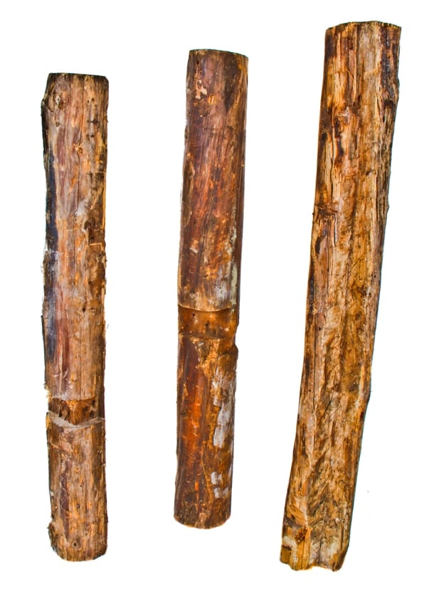 three of the posts recovered left "untouched"