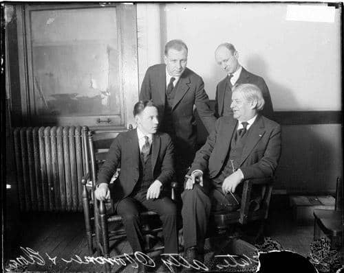 c. 1924 president of the public life insurance company 